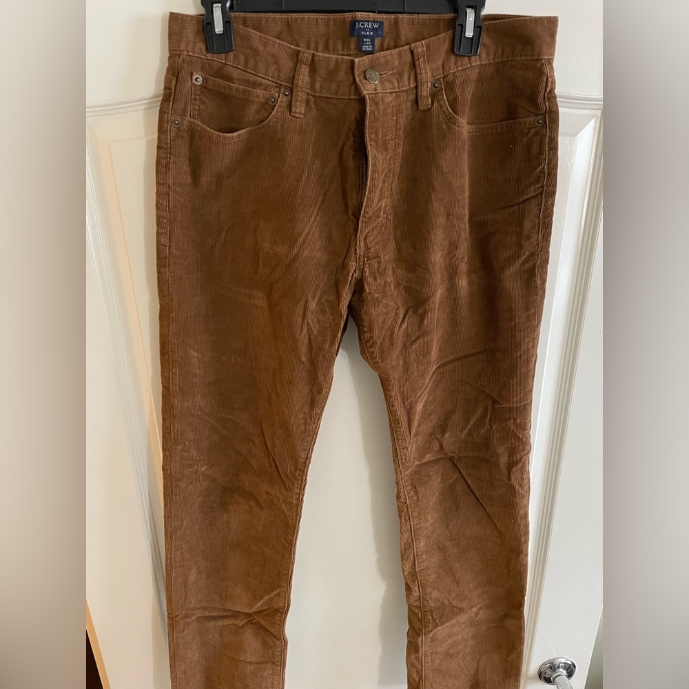 J Crew Men’s Straight Fit Corduroy Pants